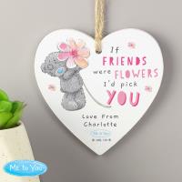 Personalised Me to You I'd Pick You Wooden Heart Decoration Extra Image 2 Preview